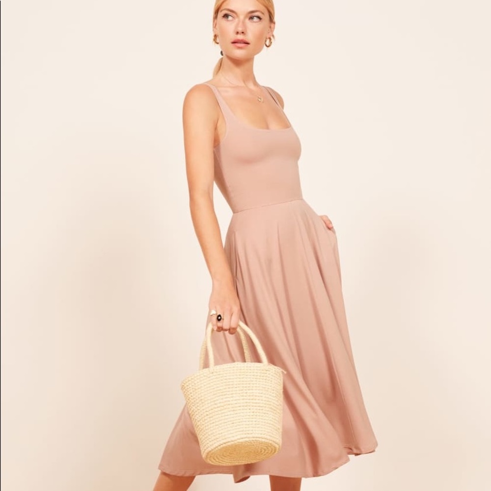 Reformation Rou Midi Dress